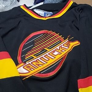 CCM Black and Red Licensed Jersey